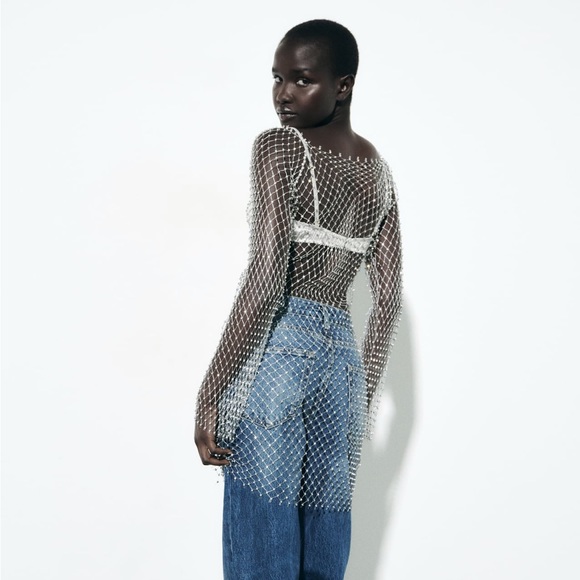 Jewel Mesh Dress - Picture 4 of 8